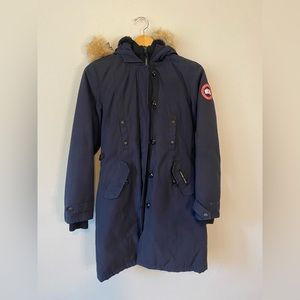 Canada Goose Blue Jacket Like New, Medium